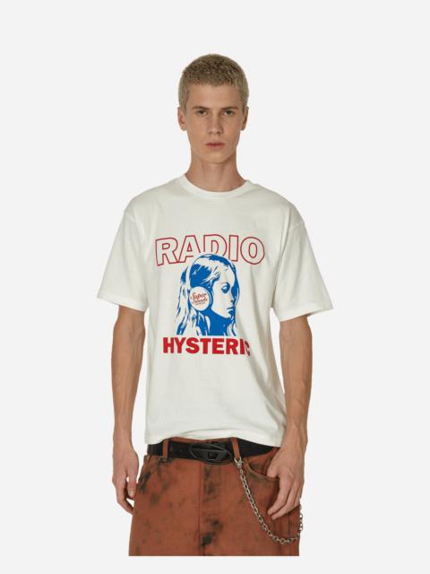 Hysteric Glamour Hysteric Radio T-shirt White