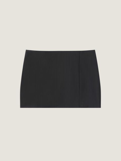 Givenchy MINI STRIPED SKIRT IN WOOL