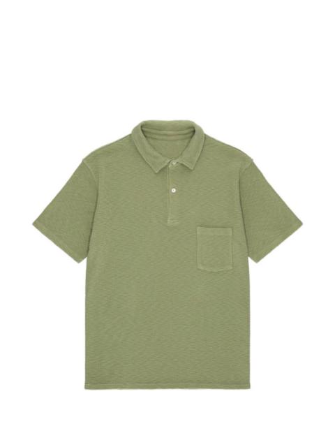 FORTELA Missourim waffle pocketed polo shirt