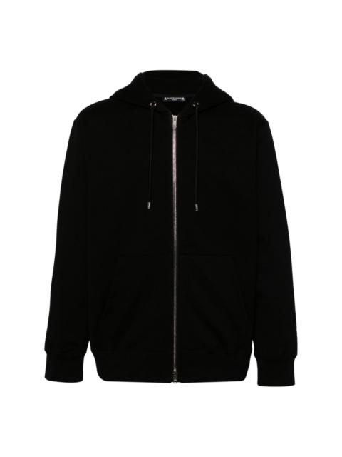 mastermind JAPAN logo-embellished cotton hoodie