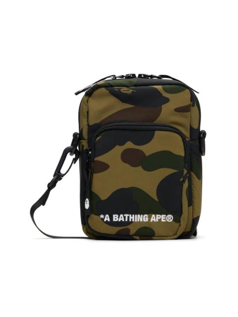 A BATHING APE® Khaki 1st Camp Mini Shoulder Bag