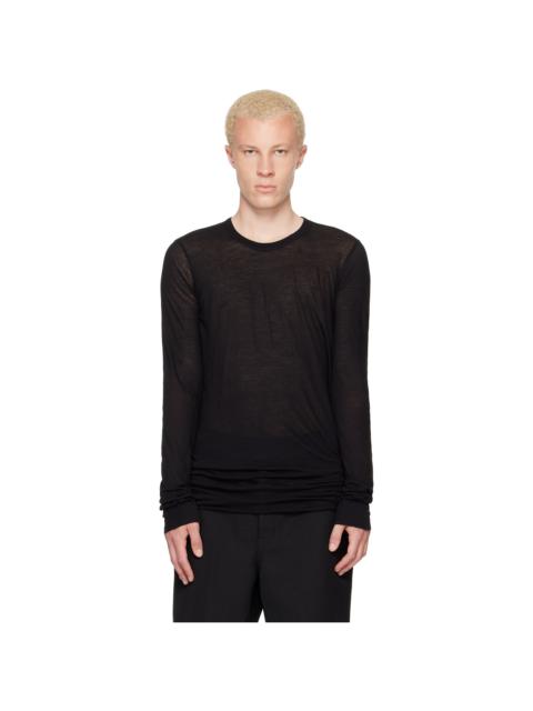 Rick Owens Black Tower Basic LS T-shirt