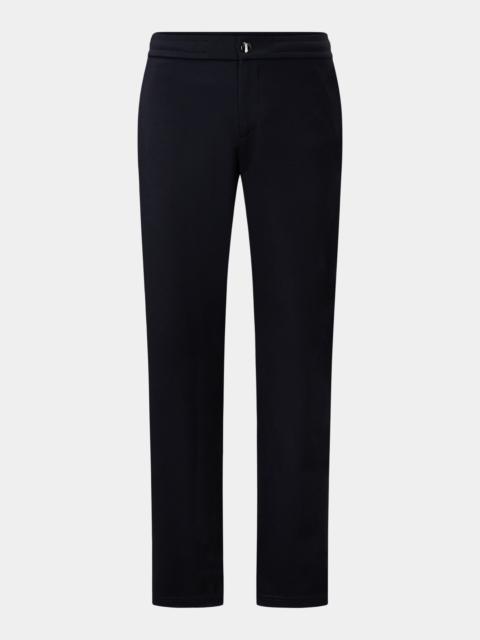 BOGNER Twill trousers Riley Active in Navy blue