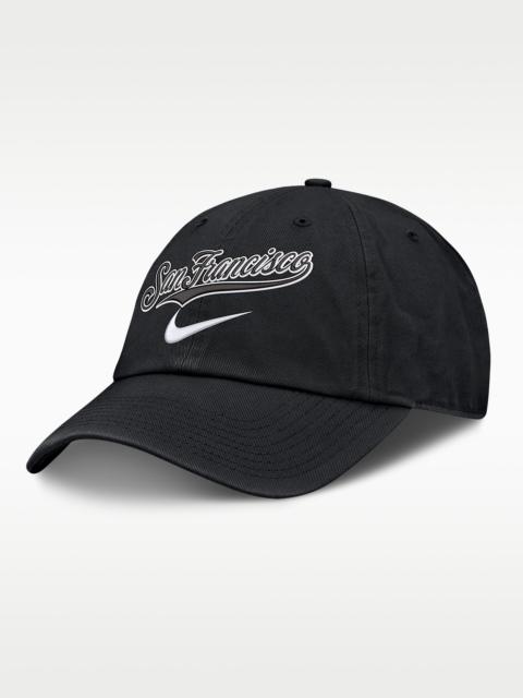 Nike San Francisco Giants Primetime Club Men's Nike MLB Unstructured Adjustable Hat
