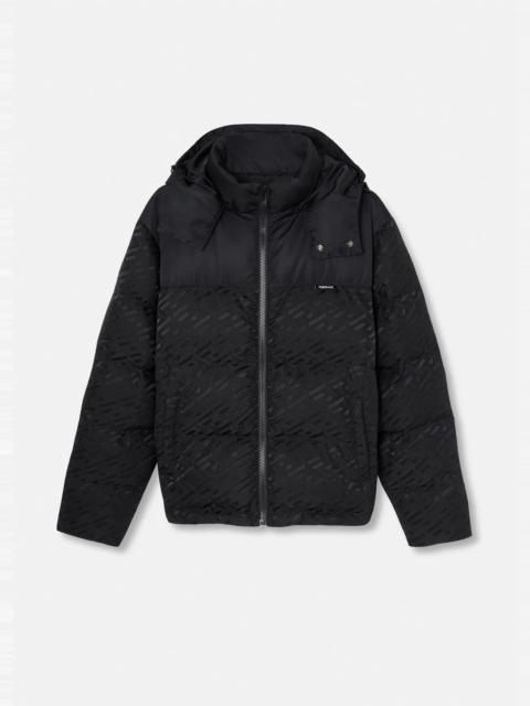 VERSACE La Greca Puffer Jacket