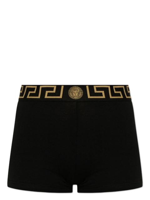 VERSACE Boxer shorts with Greek edge