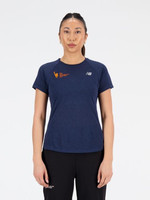 New Balance NYC Marathon Impact Run Short Sleeve