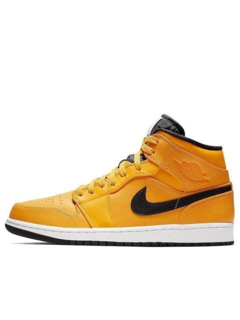 Jordan Air Jordan 1 Mid 'University Gold Black' 554724-700