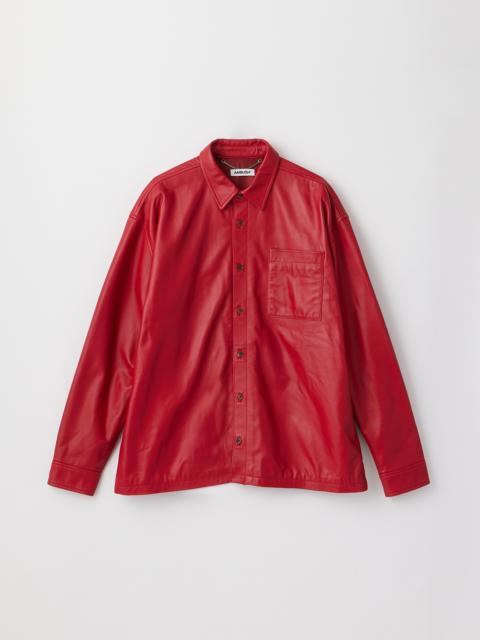 Ambush LEATHER SHIRT
