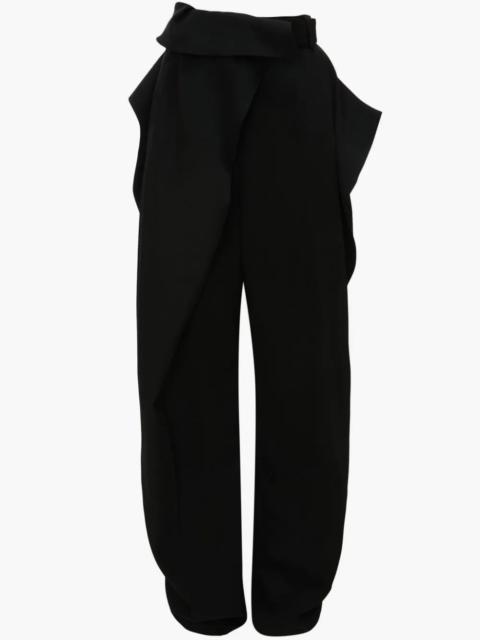 JW Anderson FOLD OVER TAILORED TROUSERS