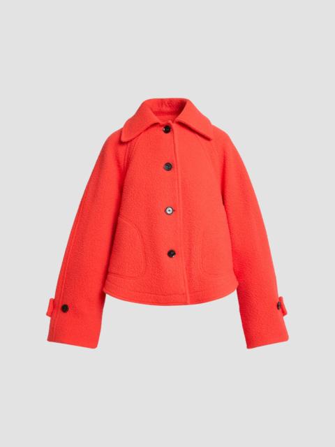 Proenza Schouler Women's Clarice Casentino Virgin Wool-Blend Jacket - Flame