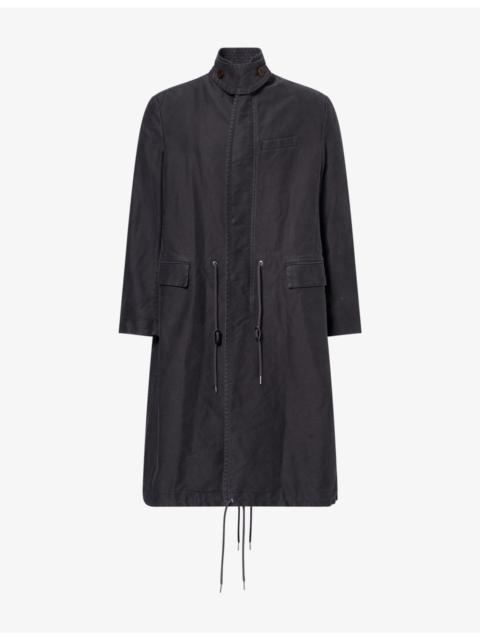 sacai Flap-Pocket Cotton Coat