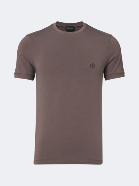 GIORGIO ARMANI Logo jersey T-shirt