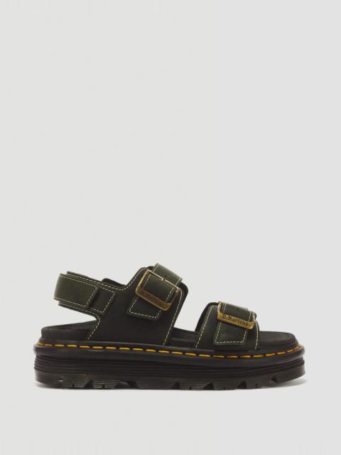 Dr. Martens Zebzag Sandal Crazy Horse Leather Sandals