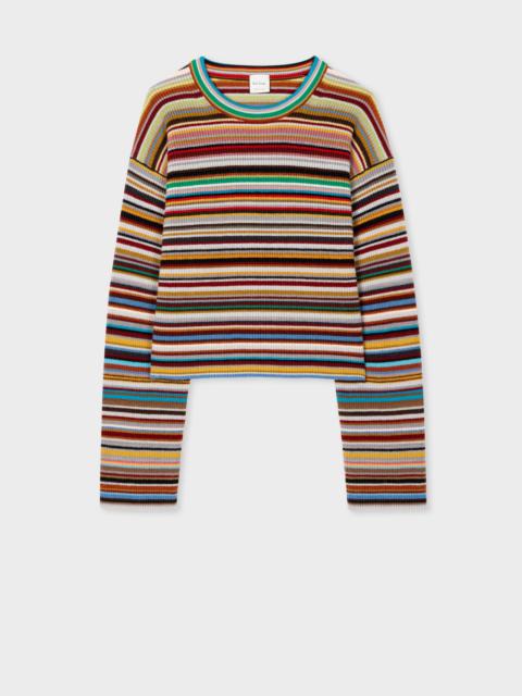 Wool 'Signature Stripe' Sweater