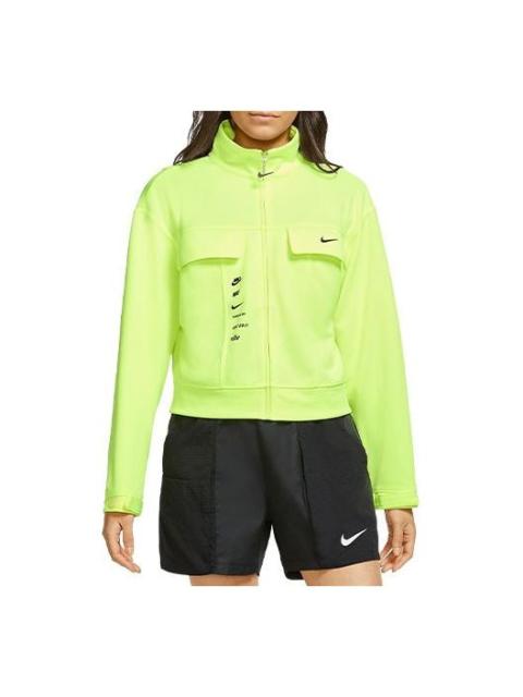 Nike (WMNS) Nike Sportswear Swoosh Jacket Yellow CU5679-702