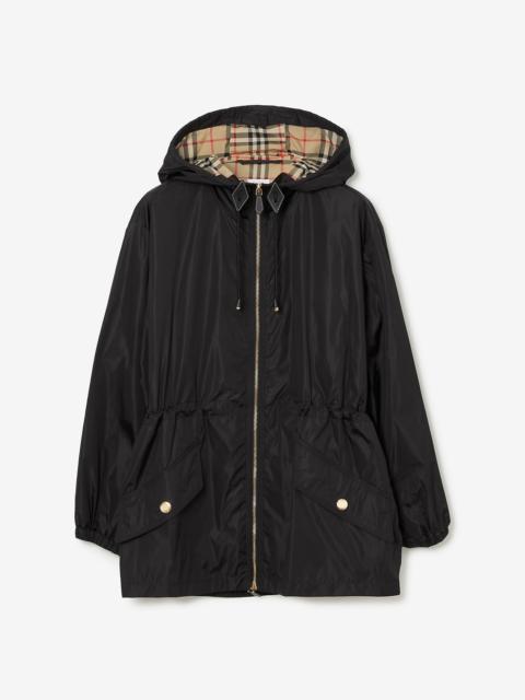 Nylon Lightweight Hooded Jacket