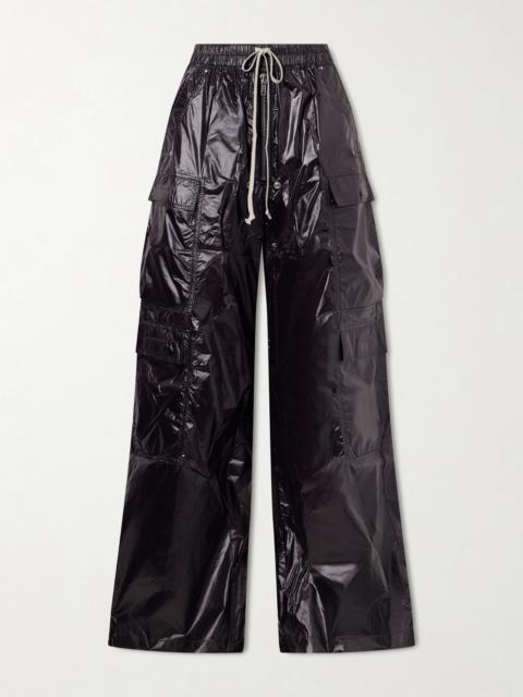 Rick Owens Jumbo Belas Shell Wide-leg Cargo Pants