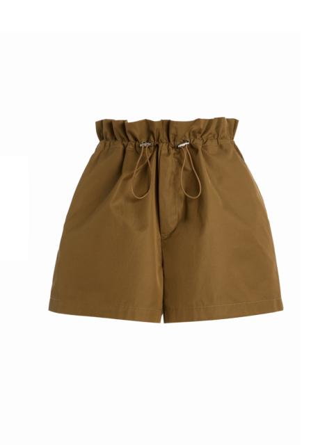 AGOLDE Lydia Nylon Shorts khaki