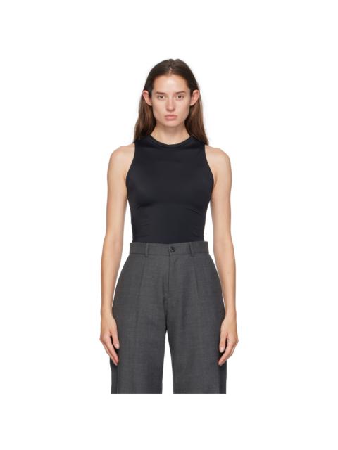 MARIE ADAM-LEENAERDT Black 'Swim' Tank Top