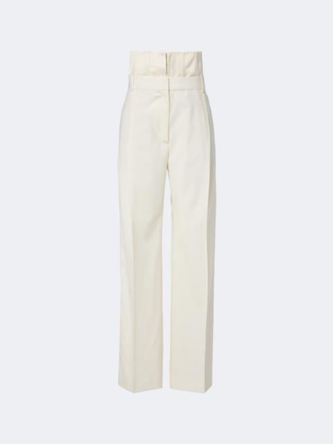 RÓHE High-rise wide-leg virgin wool pants