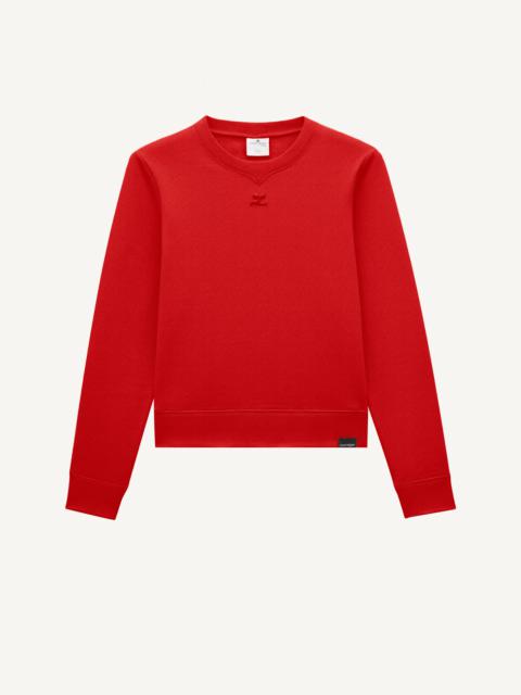 courrèges CLASSIC SWEATSHIRT