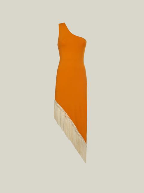 Taller Marmo Yacare Dress in Mandarin