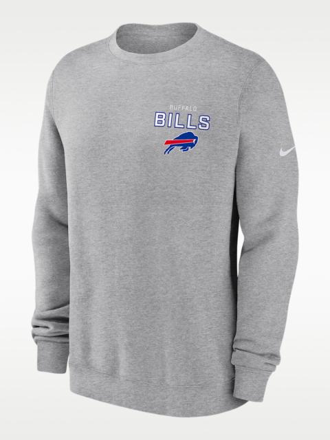 Buffalo Bills Draw Block Club Men's Nike NFL Pullover Crew