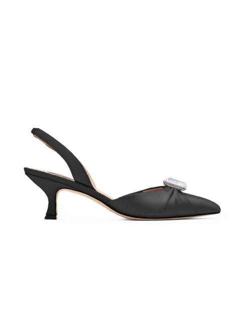 SACHIN & BABI YORK KITTEN HEEL - BLACK