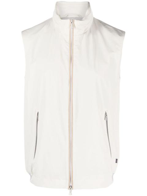 Save The Sea zip-up waistcoat