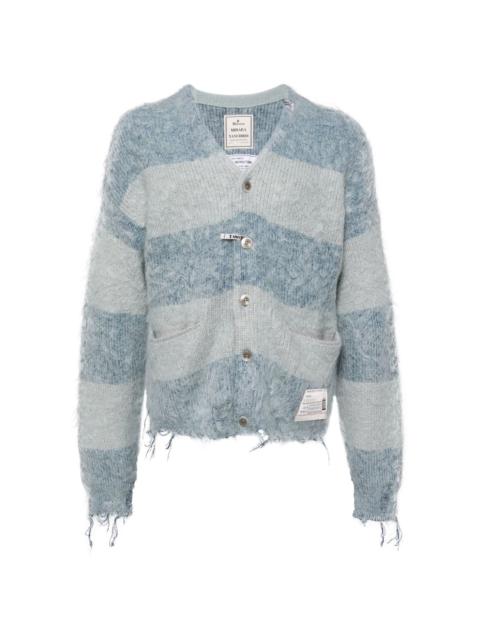 Maison MIHARAYASUHIRO striped cardigan
