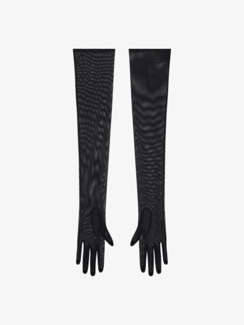 Givenchy LONG GLOVES IN TULLE