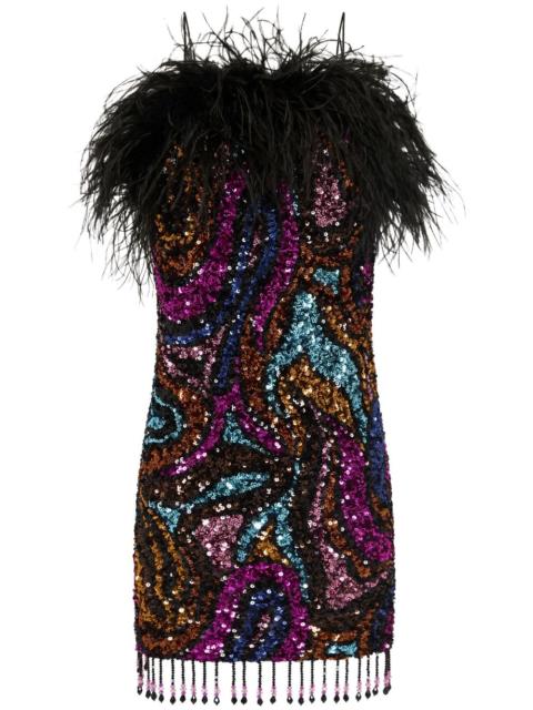 REBECCA VALLANCE Kiki sequined minidress