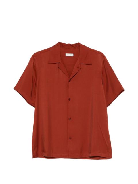 Sandro camp-collar shirt