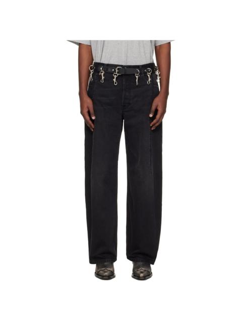 VETEMENTS Black Cut Jeans