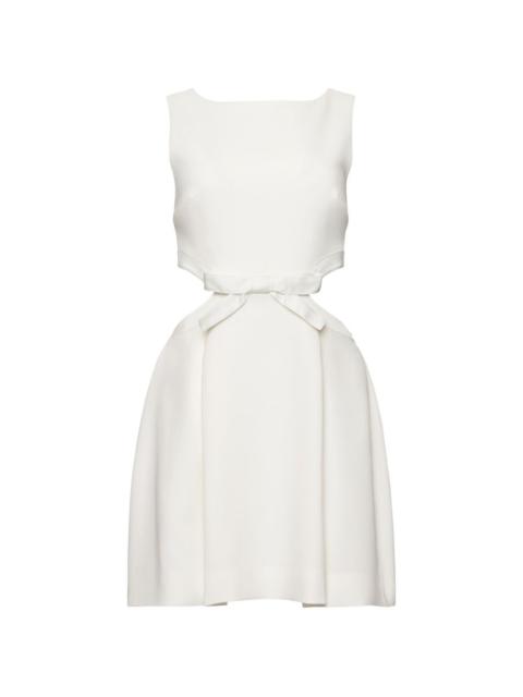 Cinq à Sept cutout bow mini dress