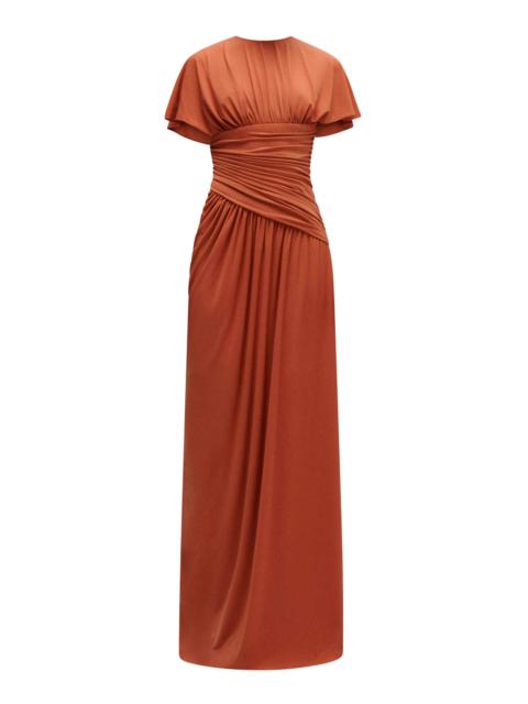 AMSALE Asymmetric Jersey Gown