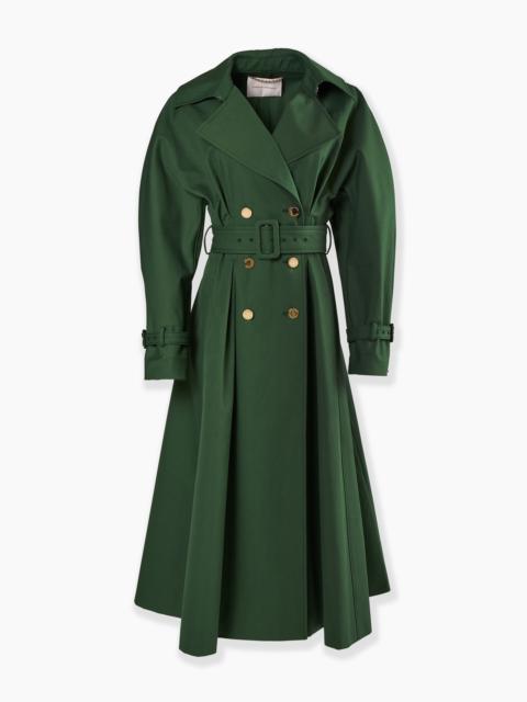 CAROLINA HERRERA Gabardine Trench Coat