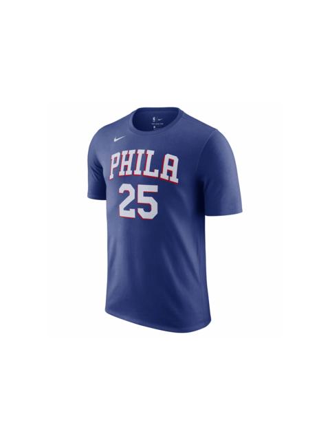 Nike NBA Philadelphia 76Ers Ben Simmons T-Shirt Blue