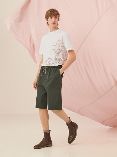 Hermès "Voil'H" Malibu shorts