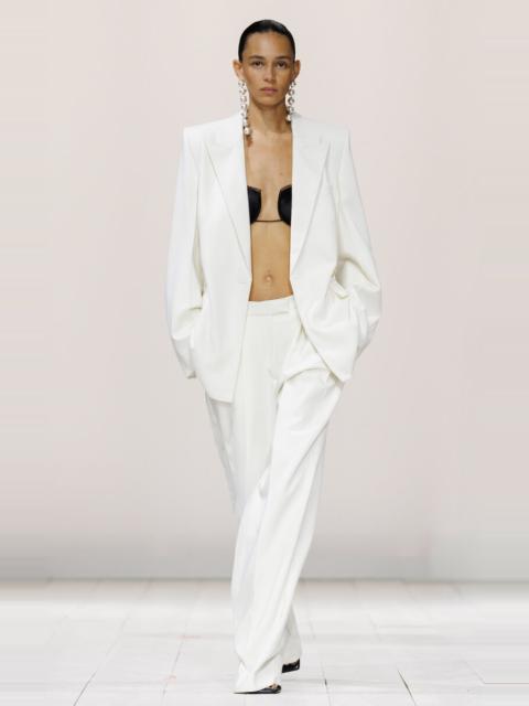 Givenchy Tailored Wool Mohair Jacket white