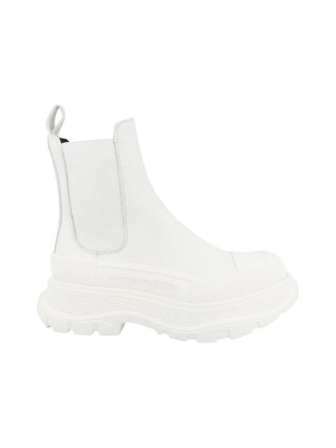 Alexander McQueen Alexander McQueen Tread Slick Ankle Boots White (Women's)