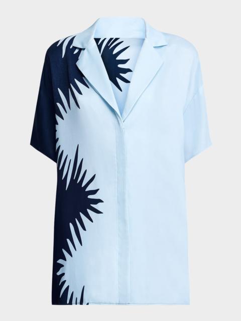 SIGNIFICANT OTHER Flossie Printed Short-Sleeve Shirt