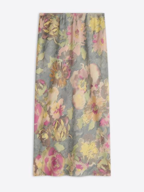Dries Van Noten SILK BLEND SKIRT