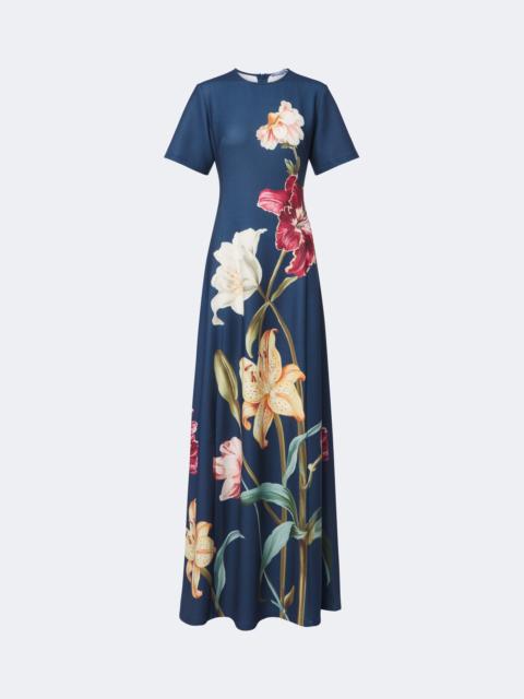 LEO LIN Alice floral maxi dress