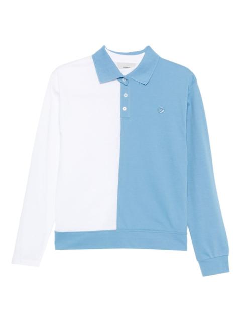COPERNI two-tone panelled polo top