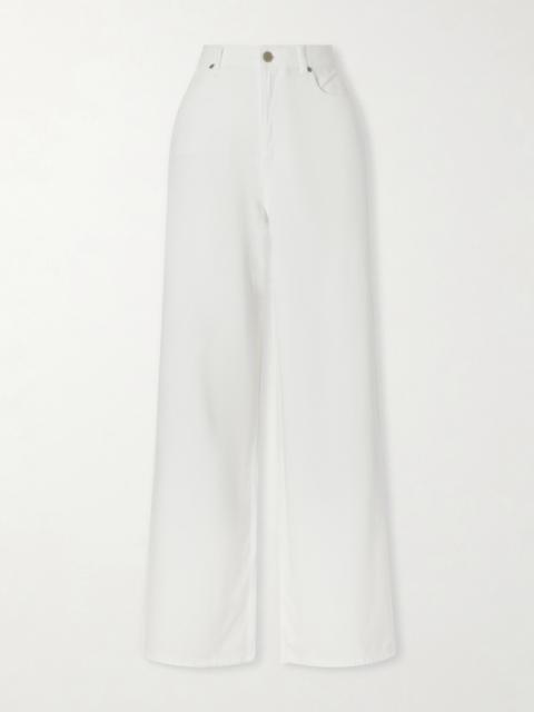 LA LIGNE High-rise Wide-leg Jeans