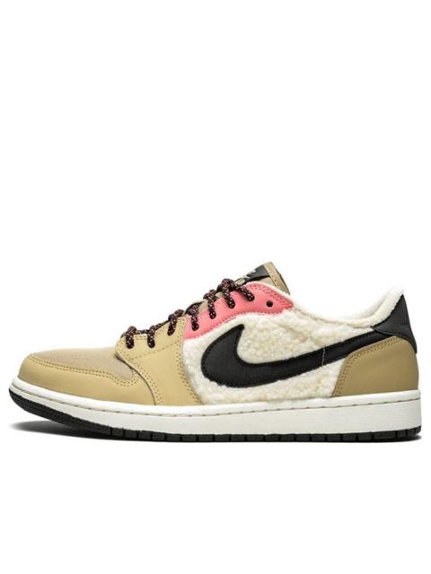 Jordan (WMNS) Air Jordan 1 Retro Low Fleece 'Parachute Beige' AQ0828-200