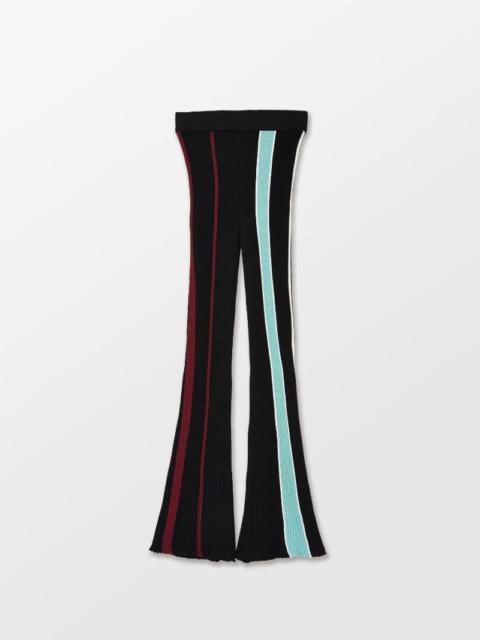 Ambush RIBBED COTTON KNIT PANTS