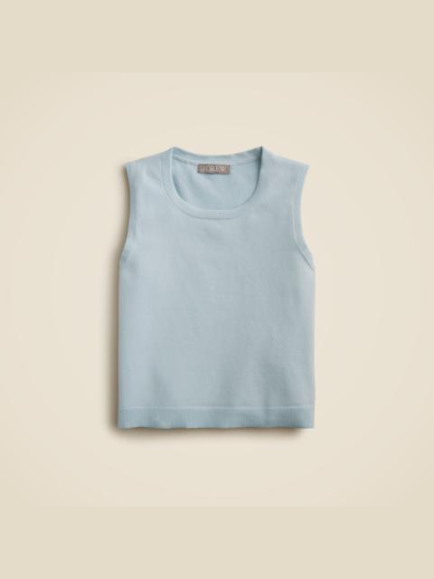 J.CREW Sweater shell in premium ultra-fine cotton blend